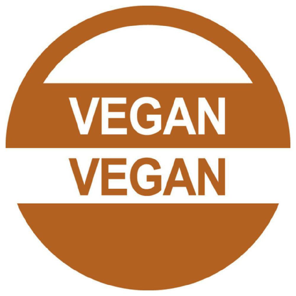 Hubert 89082 - Dietary Label, "Vegan", 1" Dia.