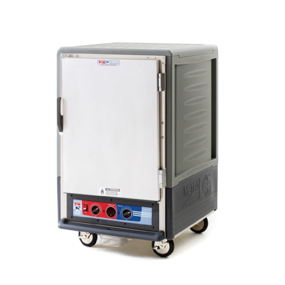 Metro C535-MFS-U-GY C5™ 3 Series Moisture Heated Holding & Proofing Cabinet With Gray Insulation Armour™