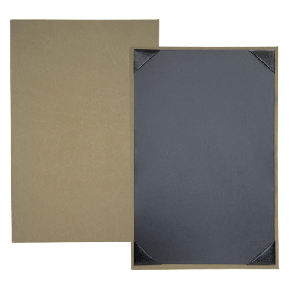 Risch EVERGREEN-1V 11X17 Evergreen Hardback Bio-friendly Faux-leather Menu Cover (specify Color)