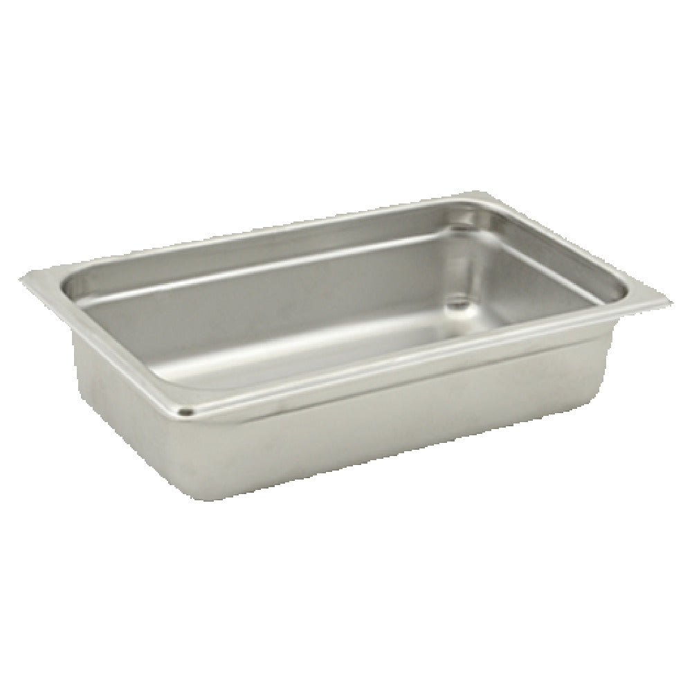 Franklin Machine Products 133-1112 Series 2000 Steam Table Pan 1/4 Size 2-1/2" Deep