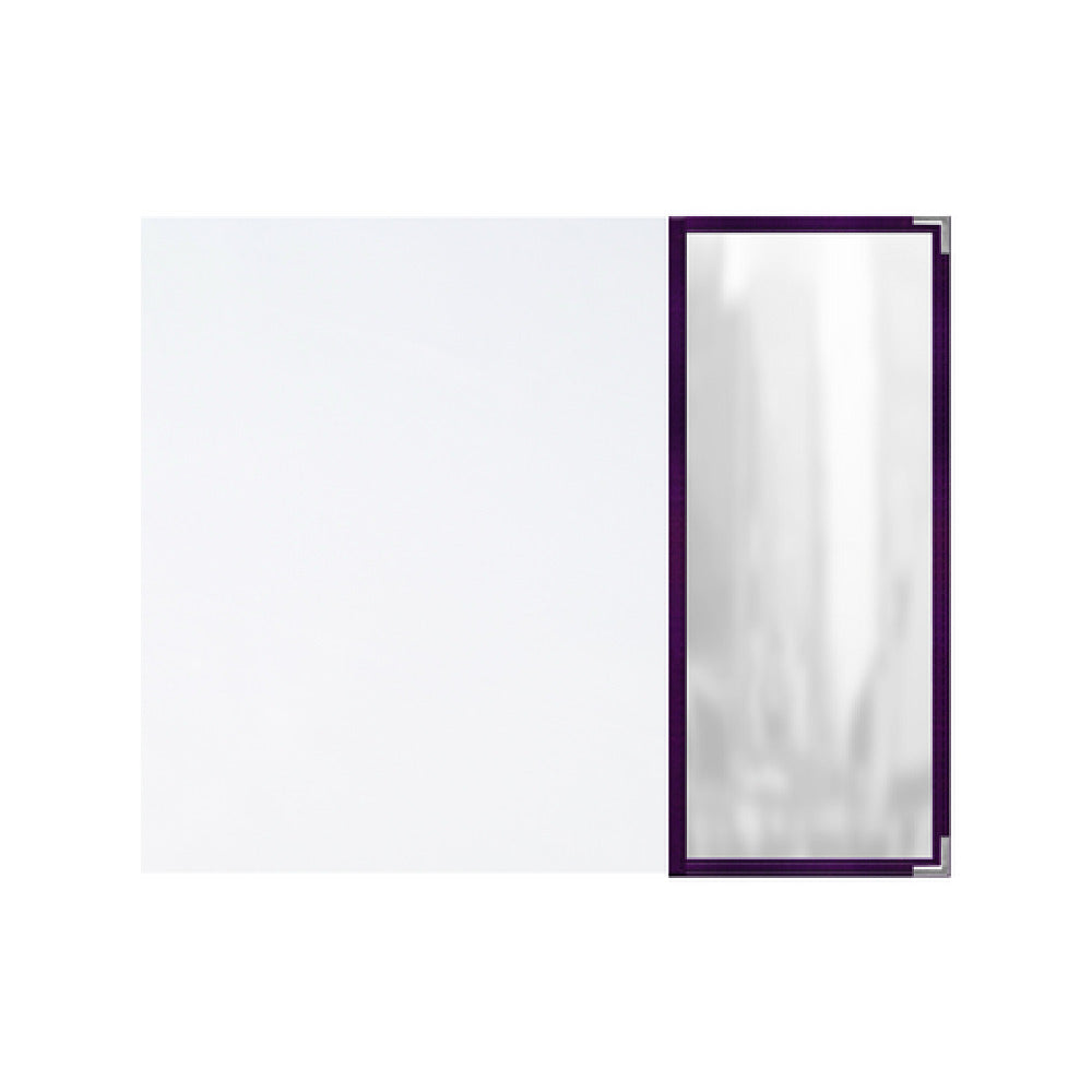 Risch SEWNAAP 4.25X11/8.5X11-NYLON Sewn Nylon Add-A-Page (specify Color) 4-1/4" X 11" Insert For 8-1/2" X 11" Menu
