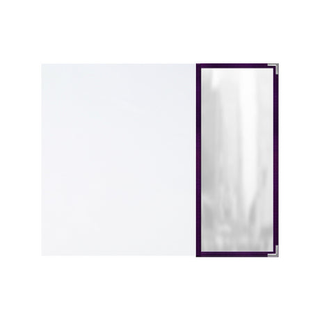 Risch SEWNAAP 4.25X11/8.5X11-NYLON Sewn Nylon Add-A-Page (specify Color) 4-1/4" X 11" Insert For 8-1/2" X 11" Menu