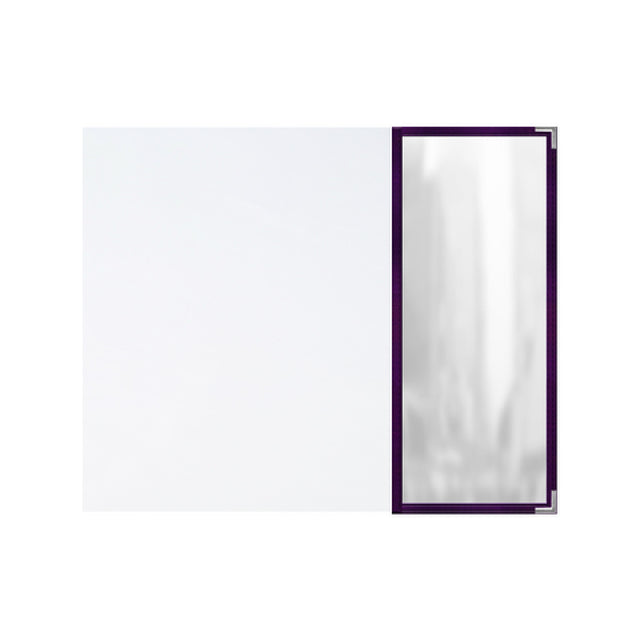 Risch SEWNAAP 4.25X11/8.5X11-NYLON Sewn Nylon Add-A-Page (specify Color) 4-1/4" X 11" Insert For 8-1/2" X 11" Menu