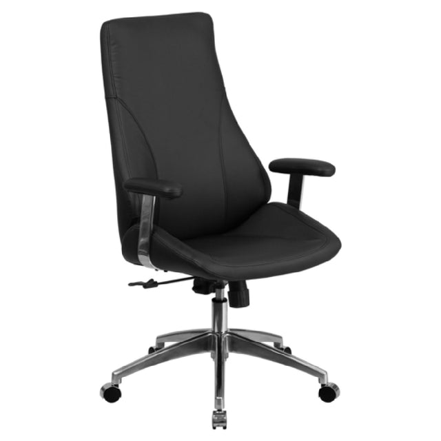 Flash Furniture BT-90068H-GG Executive Swivel Office Chair 44-3/4" To 48-1/2" Adjustable Height