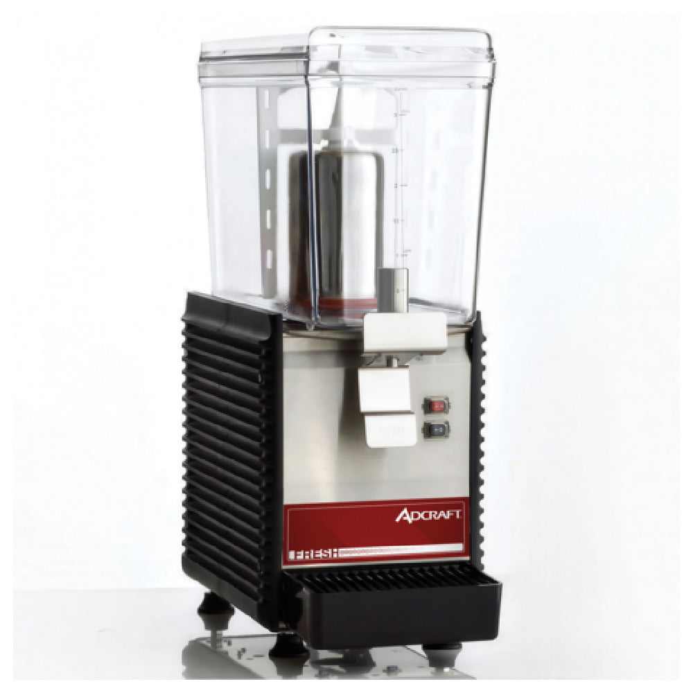 Admiral Craft ADC1BRDD - Adcraft Refrigerated Drink Dispenser, (1) 3 Gallon Clear Polycarbonate Bowl