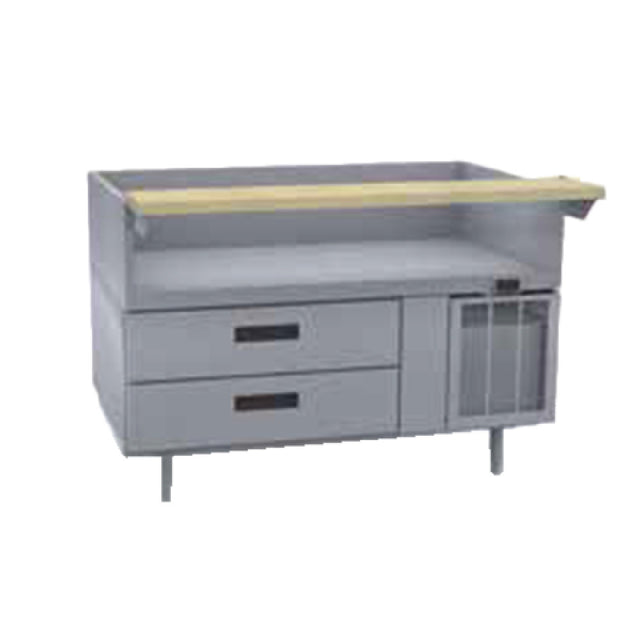 Delfield F17C52P Equipment Stand 52" Long Refrigerated Drawer Base With (2) 32" Drawers