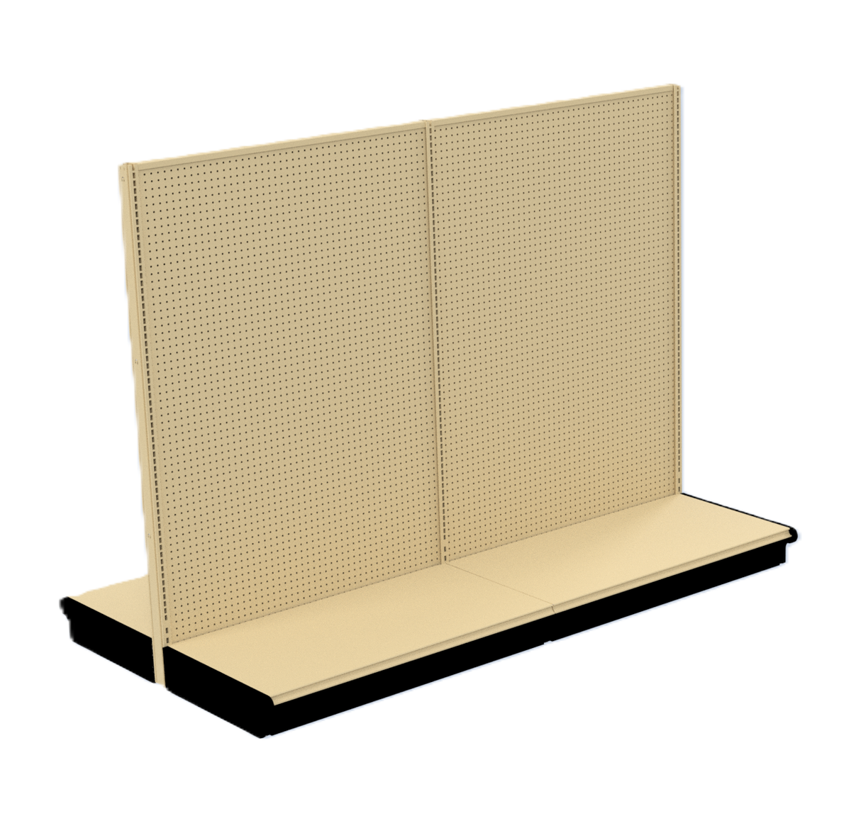 Kent Unlimited GN0818078_IVORY Gondola 96"W X 18"D X 78"H Ivory Or Black