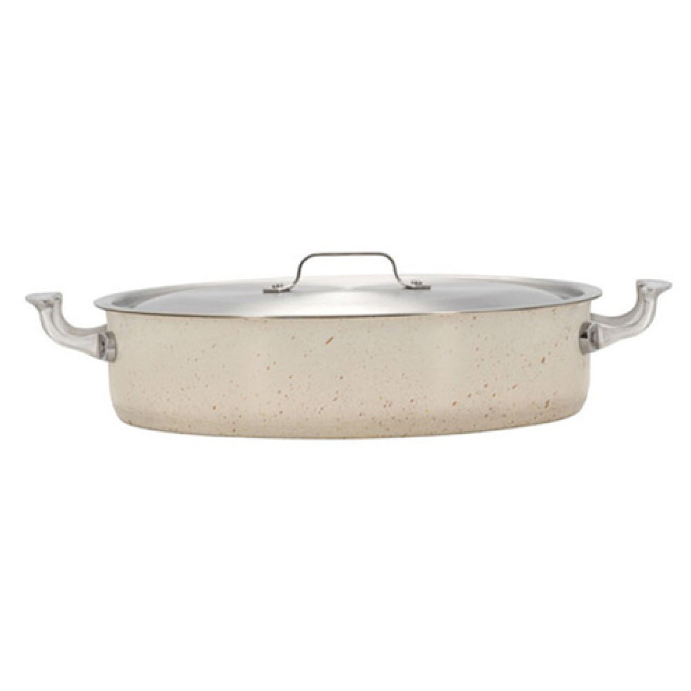 Bon Chef 60032DESERT HotStone Cucina Pot 9 Qt. 14-3/4" Dia. X 3-5/8" H