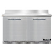 Continental Refrigerator SW48NBS-FB Work Top Refrigerator Front Breather 48"W