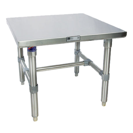 John Boos S16MS06 Machine Stand 20" W X 24" L X 20" H 16/300 Stainless Steel Top