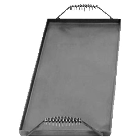 Franklin Machine Products 133-1008 Portable Griddle Top Covers 2 Burners 10-9/16" X 22-9/16" X 1" Lip