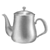 Steelite WLCX520B Gooseneck Tea 12 Oz. 18/10 Stainless Steel With Brushed Satin Finish