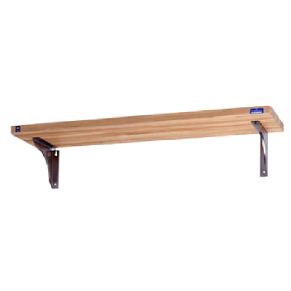 Duke D445-1W Cutting Board/Tray Shelf Hardwood 10" Wide