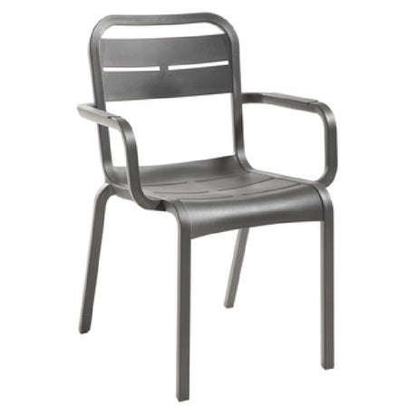 Grosfillex UT511002 Cannes Stacking Armchair Indoor/outdoor Use Contoured