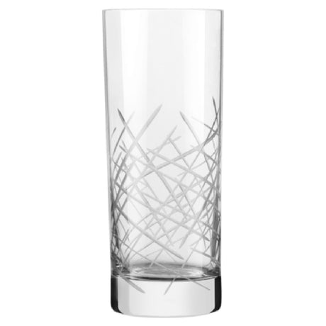 Libbey 9039/69477 Crosshatch Beverage Glass 15 Oz. HD2 Rim