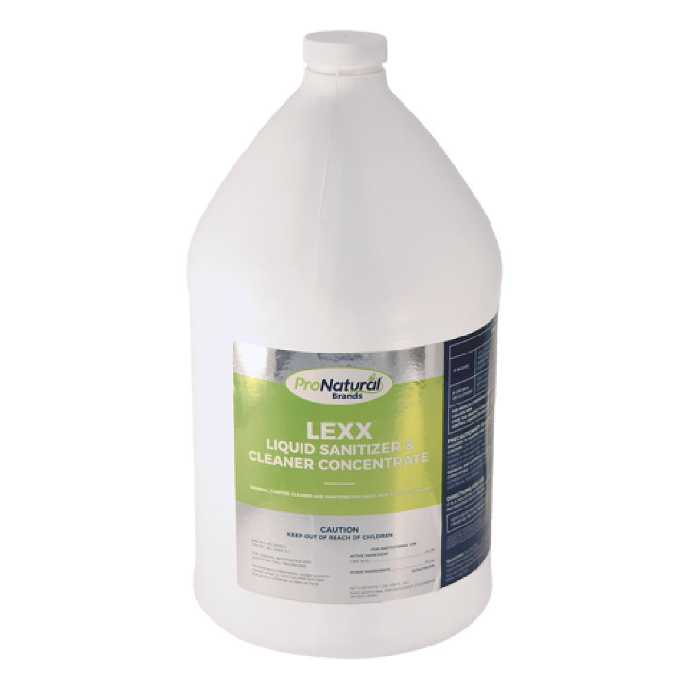 Vollrath 265003 LEXX™ Liquid Sanitizer & Cleaner Concentrate Low PH Biodegradable