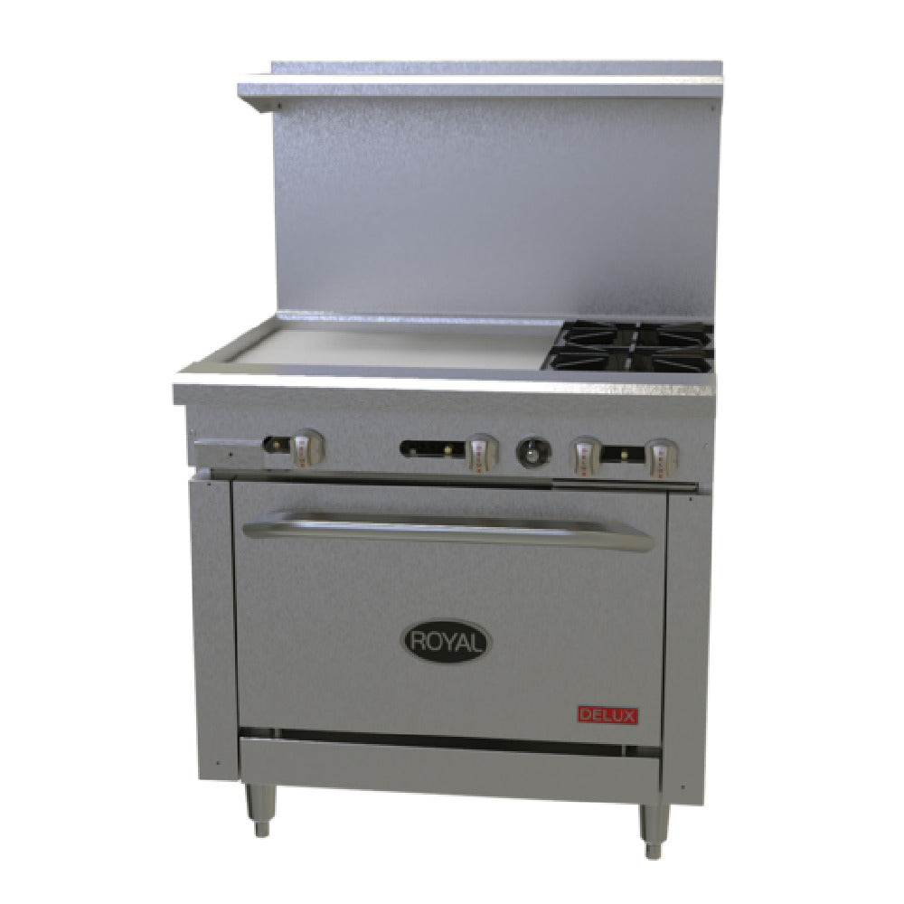 Royal Range Of California RDR-6_NAT (QUICK SHIP) Delux Series Restaurant Range