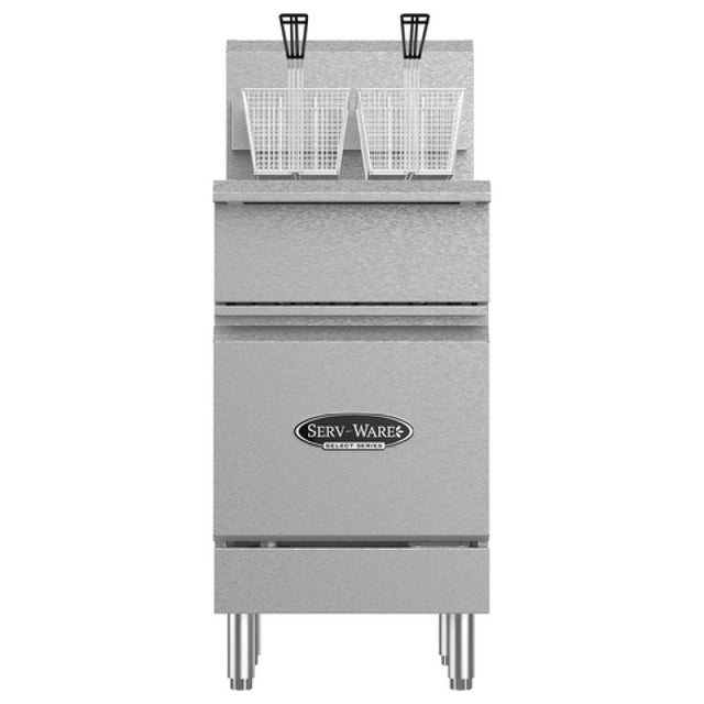 Serv-Ware SS-SGF-70L - Fryer, LP Gas, 75 - 80 Lb Oil Capacity