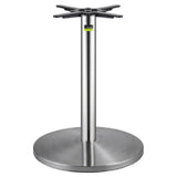 FLAT Tech CT4005 BR22 Table Base Dining Height 22" Round Pedestal Base