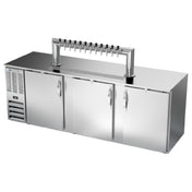 Beverage Air DD72HC-S-12T - Direct Draw Dispenser, 72"W X 30-3/8"D X 49-7/8"H, 23.643 Cu. Ft.