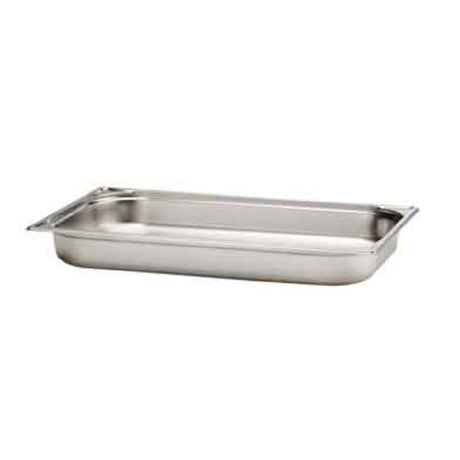 Bauscher Hepp 60.8825.0110 - Chafing Dish Insert, GN 1/1,493 Oz. (14.00 Liter), 20-7/8"L (530mm) X 12-13/16"W (325mm) X 3-15/16"H (100mm)
