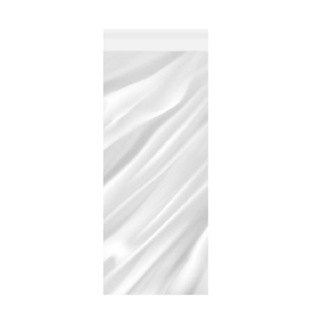 PacknWood 210SKB1535 - Classic Transparent Resealable BOPP "Klever" Bag, 13.78" L X 5.91" W X 1.57" H