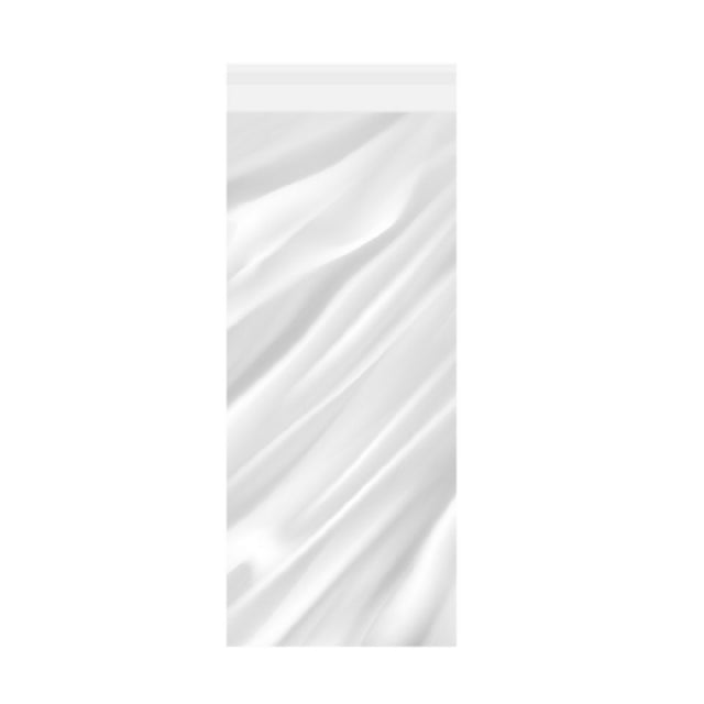 PacknWood 210SKB1535 - Classic Transparent Resealable BOPP "Klever" Bag, 13.78" L X 5.91" W X 1.57" H