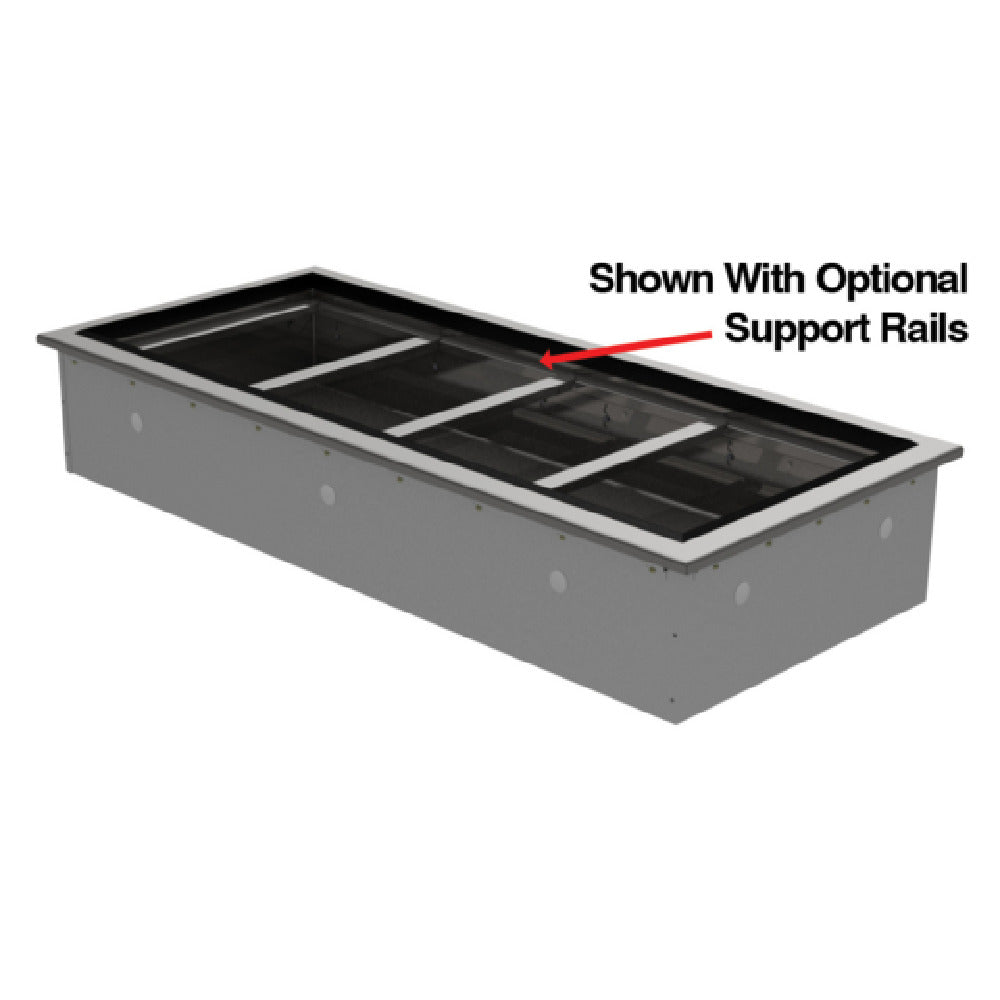 Advance Tabco DICP-4 Cold Food Well Unit Drop-in Ice Cooled