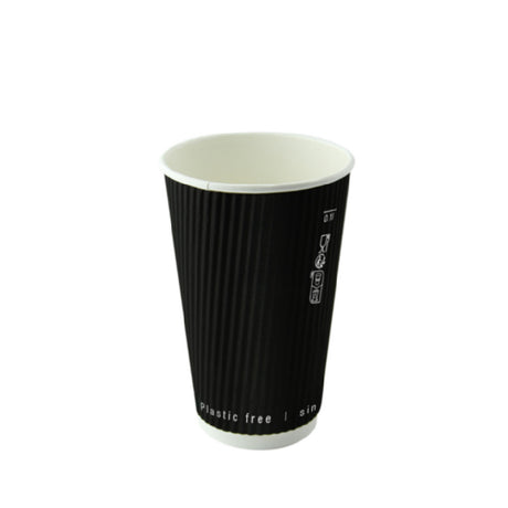 PacknWood 210GCRPLA12N - Compostable Paper Cup, 12 Oz, 3.5"dia. X 4.25"H