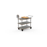 Steelite MGCRNX16GSXX Mogogo Buffet Solutions Roll'n Mixology Service Cart 41-1/2" X 21" X 40-1/2"H