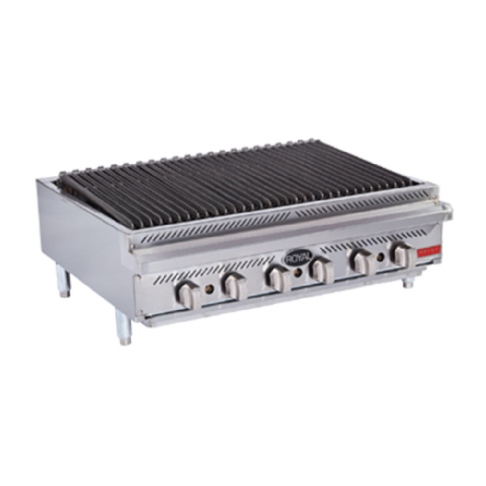 Royal Range Of California RDRB-36_LP Delux Series Charbroiler Gas