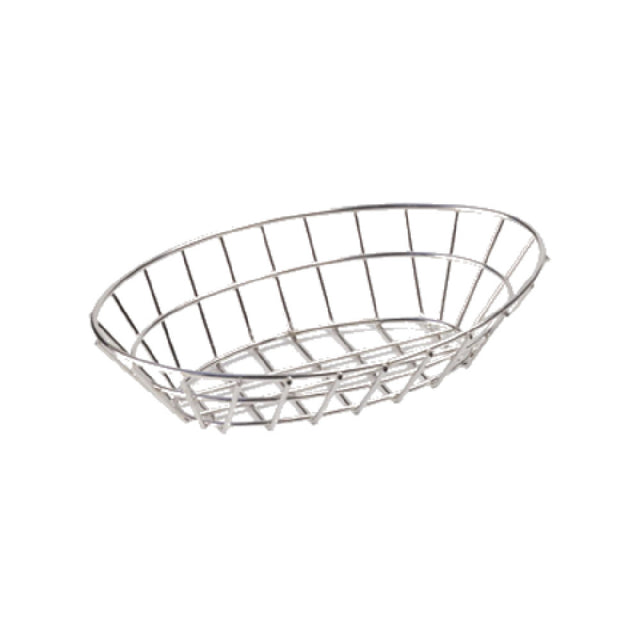 GET Enterprises 4-82144 Grid Basket 9-3/4" X 6-1/4" X 2-1/4" Oval