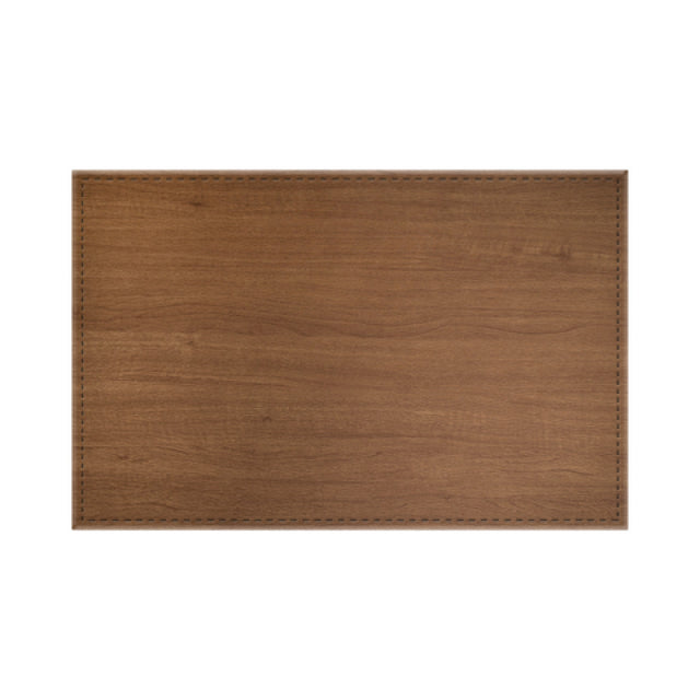 Risch TABLEMAT-SHERWOOD 17X11 Sherwood Faux-wood Table Mat (specify Color) 17" X 11"
