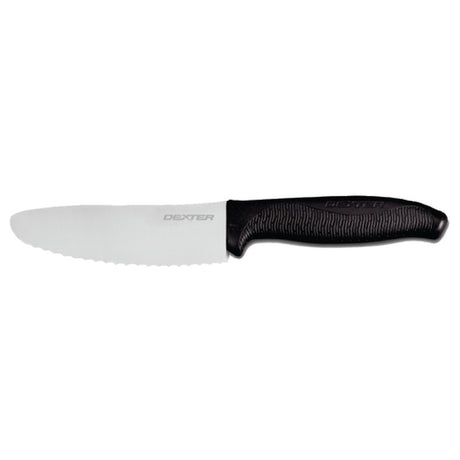 Dexter Russell SG164-6SCB-PCP SofGrip™ (24463B) Sandwich/Utility Knife 6" Scalloped Edge