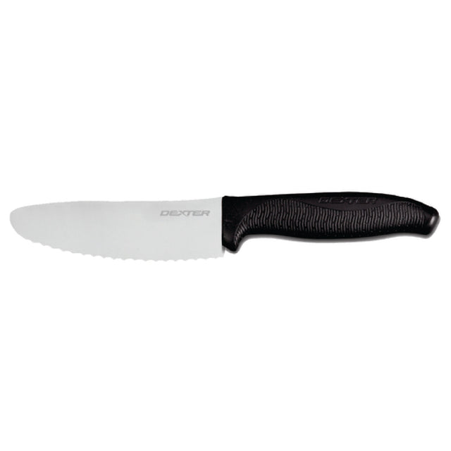 Dexter Russell 24463B SofGrip™ (SG164-6SCB-PCP) Sandwich/Utility Knife 6" Scalloped Edge