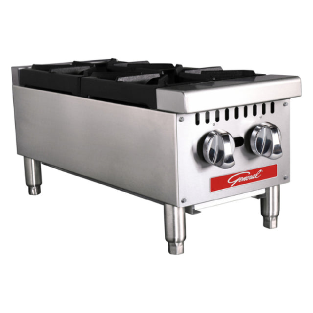 General GCHP-12-2NGS - General Hot Plate, Countertop, Gas