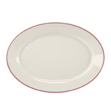 Steelite HL15763928 Rolled Edge Oval Platter 13.375" X 9.25" X 1.5" RE & NR