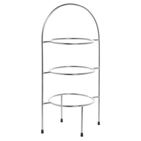 Hubert 74711 - Bowl Display Stand, 3-tier, 12" X 9" X 24-1/2"H