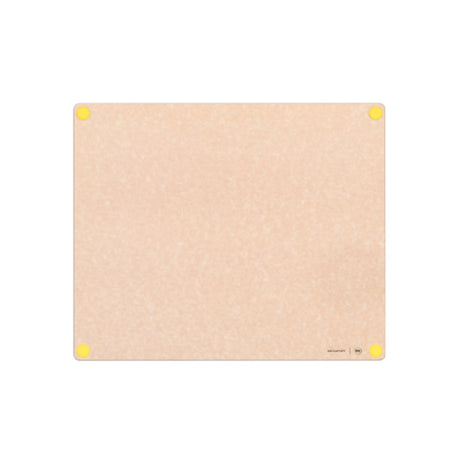 Epicurean 622-23190108 Epicurean HACCP Non-Slip Cutting Board 23" X 19" X 3/8" In Natural With Yellow Poultry Feet