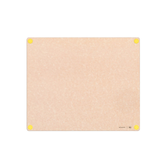 Epicurean 622-23190108 Epicurean HACCP Non-Slip Cutting Board 23" X 19" X 3/8" In Natural With Yellow Poultry Feet