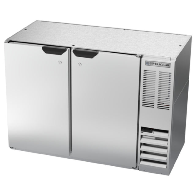 Beverage Air BB48HC-1-F-S Refrigerated Food Rated Back Bar Storage Cabinet Two-section