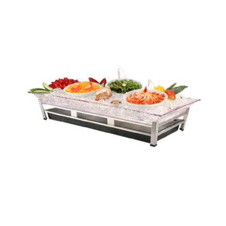 Cal Mil IP2020-39 Ice Display/Pedestal Large 48"W X 24"D X 10"H