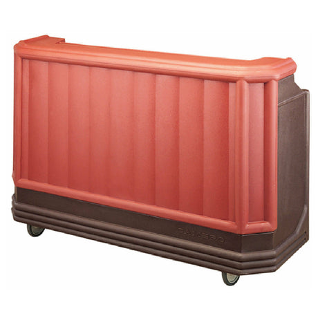 Cambro BAR730189 Cambar® Portable Bar 72-3/4"L X 26"W X 48"H Includes 80 Lb. Center Ice Sink With Cover