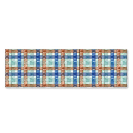 Bon Chef 100201 Basketweave Collection Tray Rectangle 24" X 8"