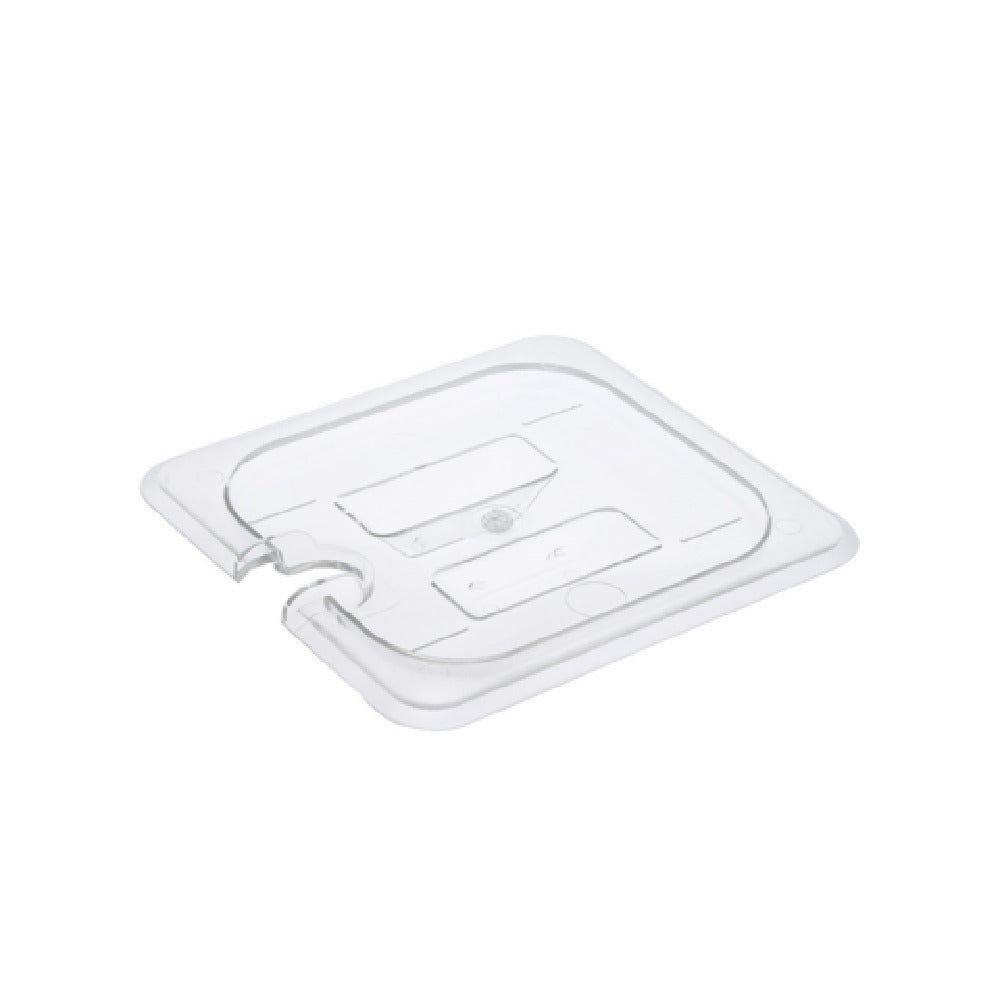 CAC China PCSL-SC Food Pan Cover 1/6-size Notched