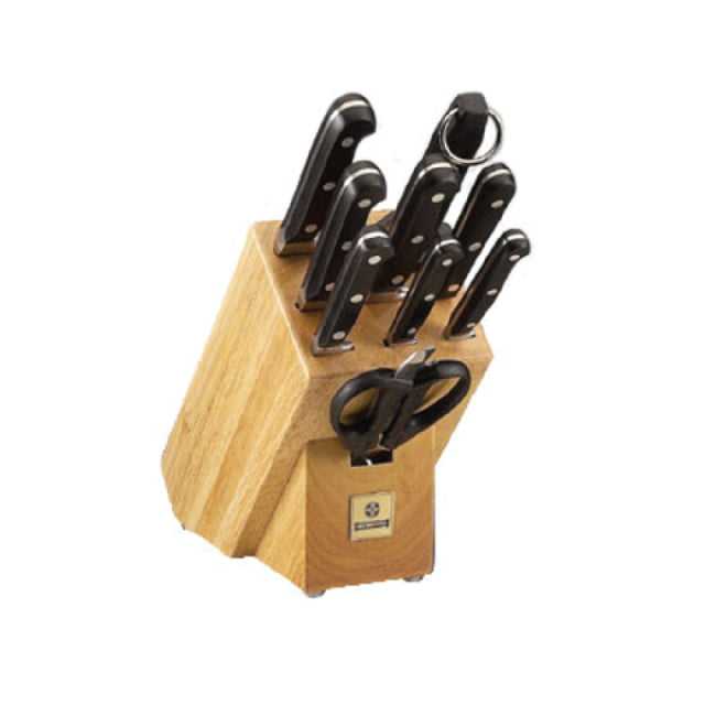 Mundial 5100-10 - 5100 Series Knife/Block Set, 10 Piece, Fully Forged