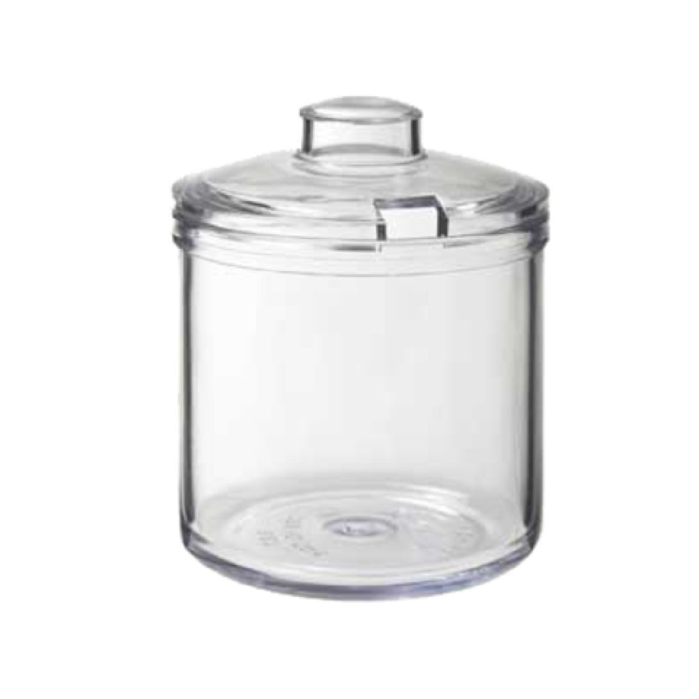 GET Enterprises CD-8-2-CL Condiment Jar & Cover 8 Oz. 3" Dia.