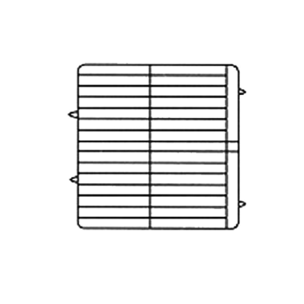 Vollrath PM3208-3-02 Plate Crate® Dishwasher Rack 4-3/4" To 7-5/8" Dia. (3) Extenders With Wire Dividers