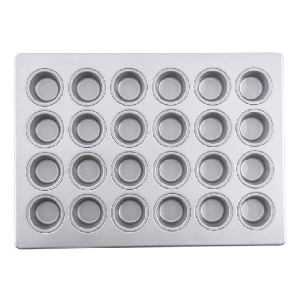 Tablecraft 12470 Mini Muffin Pan 18" X 13" X 1" Steel (aluminized)