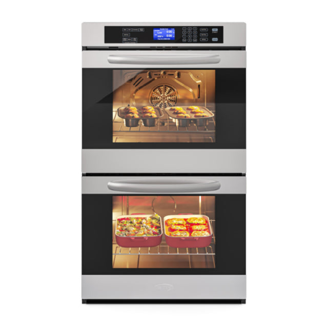 Koolmore KM-WO30D-SS Residential Convection Oven Double-unit Wall Mount